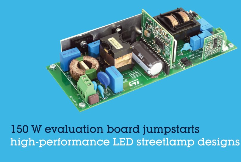 درایور ال ای دی EVL150W : برای طراحی چراغهای خیابانی