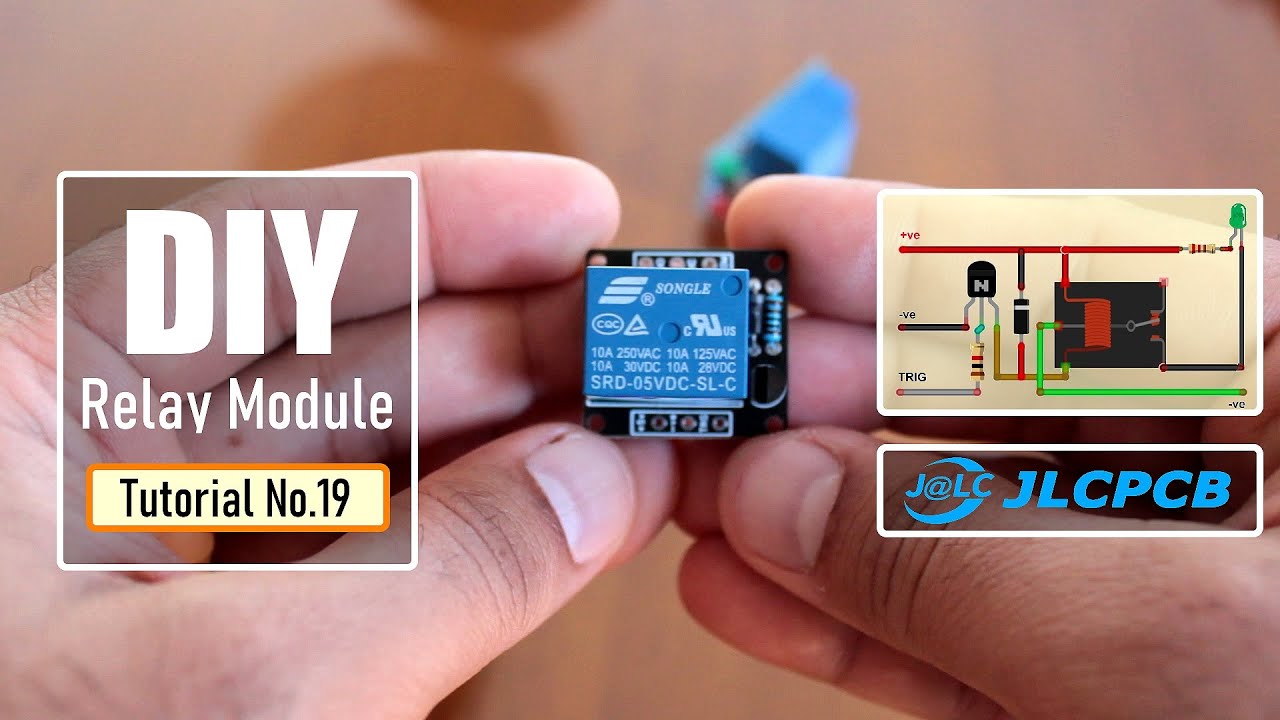 آموزش ساخت ماژول رله